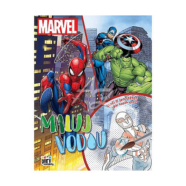 maluj vodou A4, Marvel