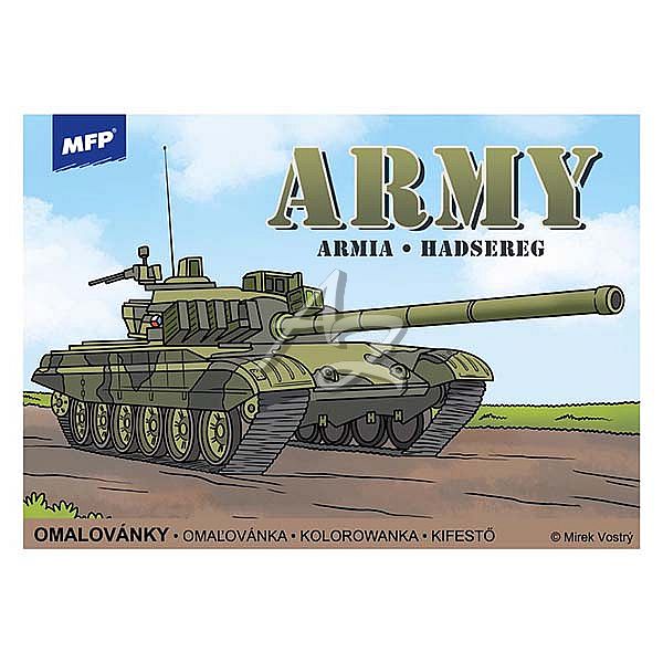 omalovánky A5 MFP Army