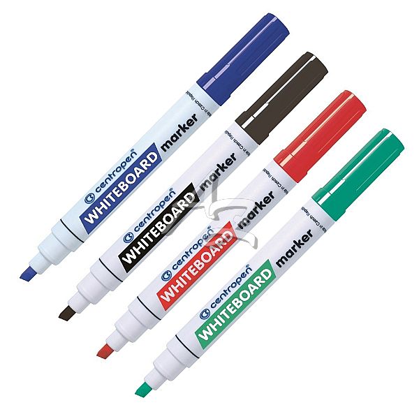 Centropen popisovač 8569, Whiteboard, 1-4,5mm, klínový hrot - barevné varianty