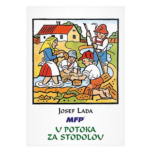 MFP omalovánky A5 Josef Lada U potoka za stodolou