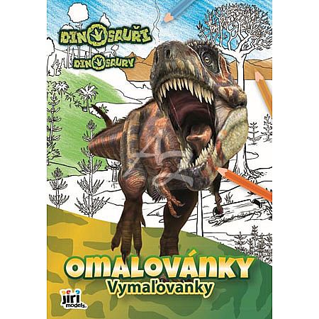 omalovánky A4, Dinosauři