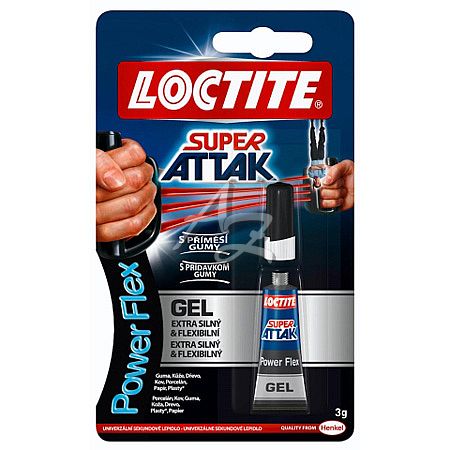 lepidlo Loctite® 4g. Super Attak Bond Power Gel