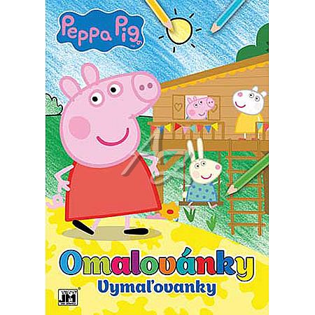 omalovánky A4, Prasátko Peppa