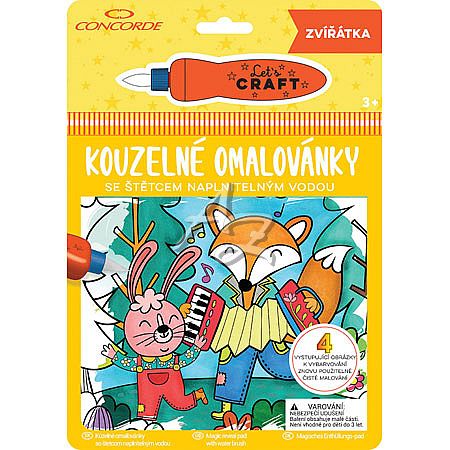 kouzelné omalovánky Zvířátka