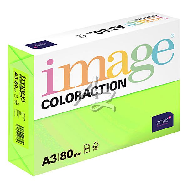 papír A3/ 80g./500l. Image Coloraction® Rio-zelená reflexní