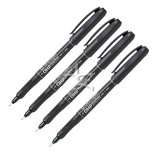 Centropen liner 2634, OHP Permanent Marker, 