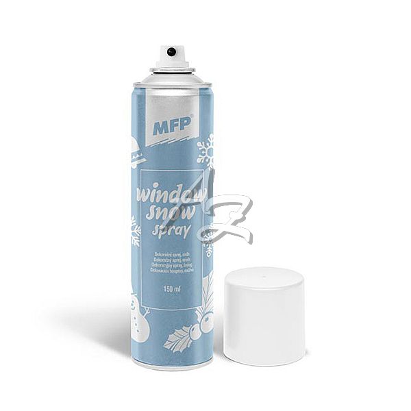 spray 150ml dekorační sníh na okna