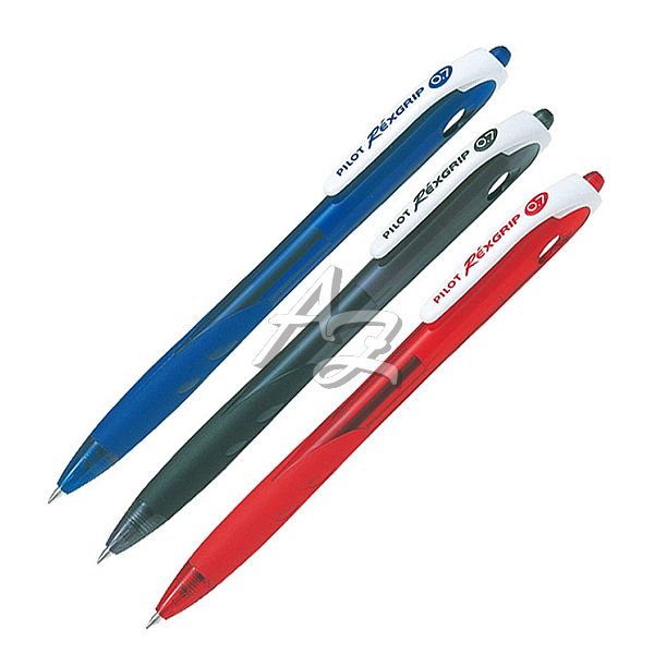 kuličkové pero Pilot RéxGrip, 2905, F, 0,7mm, náplň dle těla pera - barevné varianty
