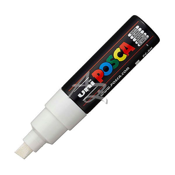 popisovač Uni Posca PC-8K  akrylový, 8,0mm, seříznutý široký hrot