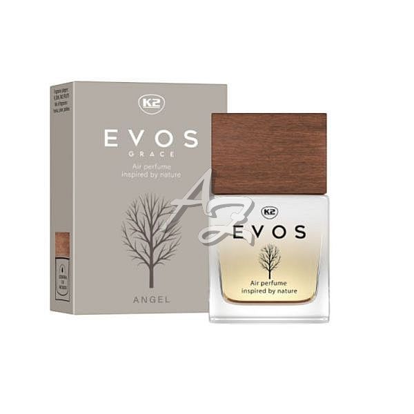 K2 EVOS Grace Perfume 50ml, parfém do auta - růzé vůně