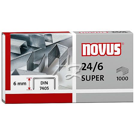 spojovače NOVUS 24/6  Super   /1000ks