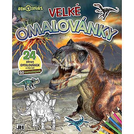 velké omalovánky, Dinosauři