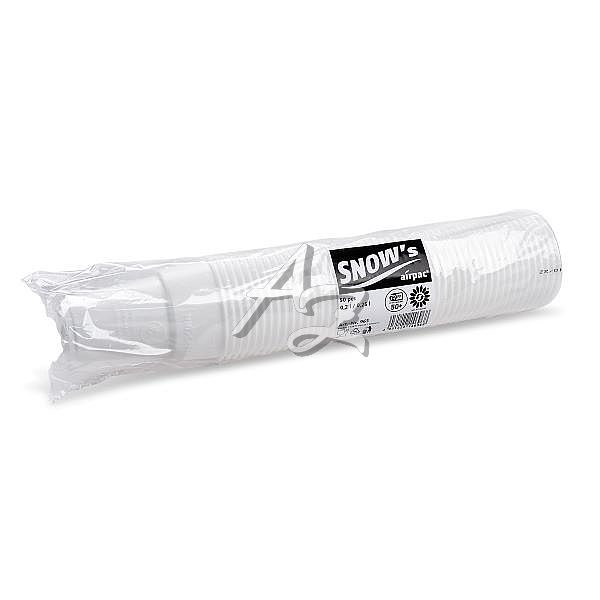 kelímek Airpac Snow´s 200ml./250ml./50ks, ø78mm, XPP, Bílý