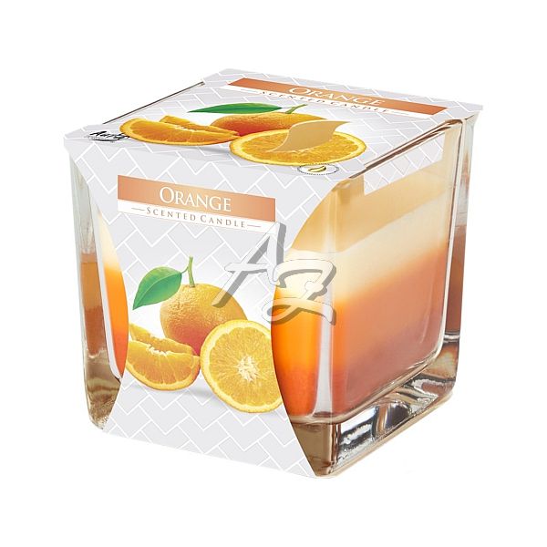 svíčka Bispol 170g. Orange