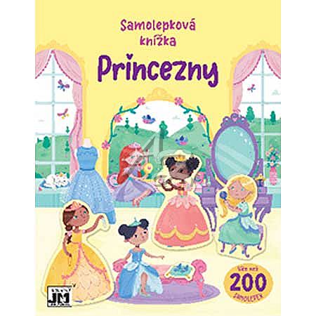 samolepková knížka, Princezny