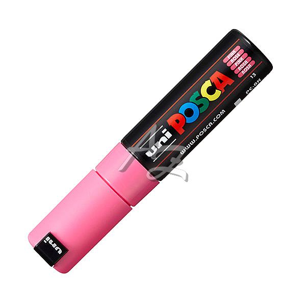 popisovač Uni Posca PC-8K  akrylový, 8,0mm, seříznutý široký hrot