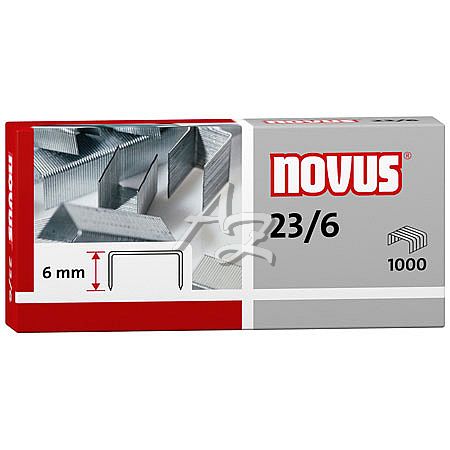 spojovače NOVUS 23/6  Standard/1000ks