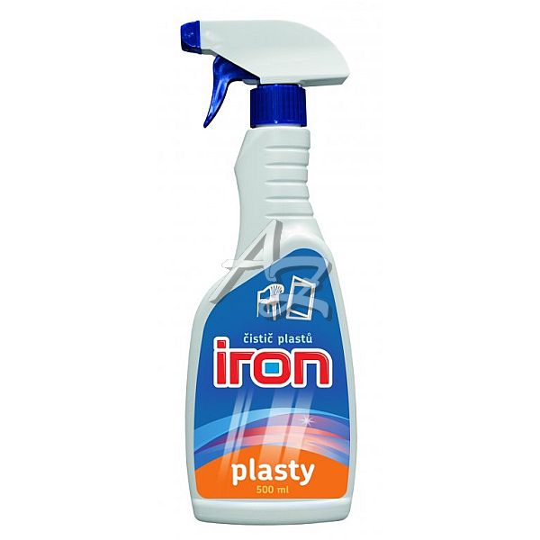 IRON čistič na plasty 500ml., mechanický rozprašovač