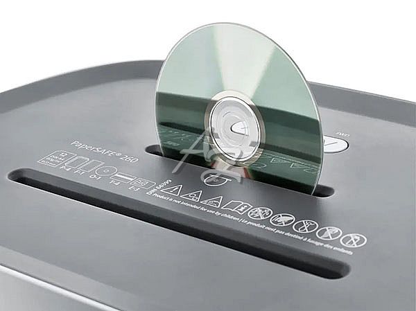 skartovač Dahle PaperSAFE®260, 12listů, 4x12mm, 25L