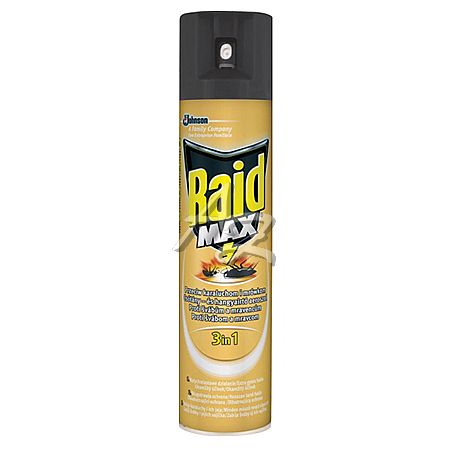 RAID MAX 400ml. proti švábům a mravencům