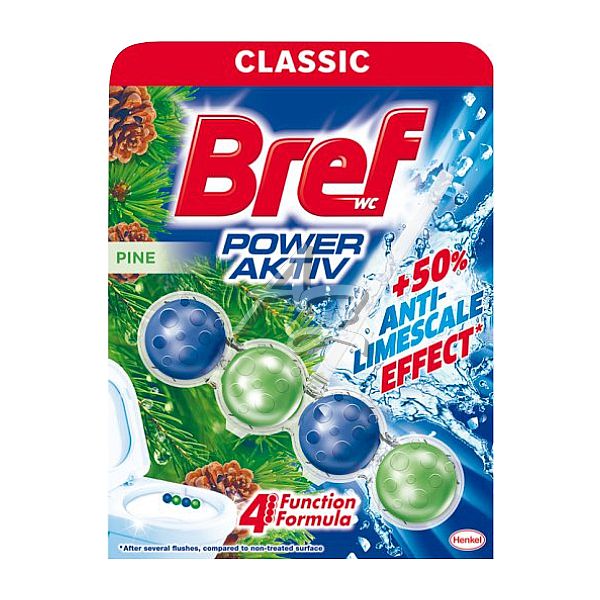 Bref WC Power Aktiv 50g - více variant