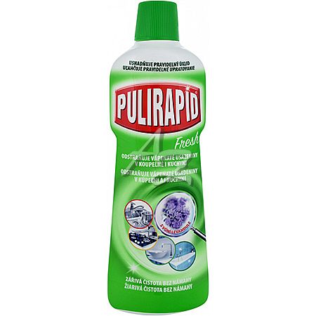 Pulirapid Fresh s levandulí  750ml. na vápenaté usazeniny