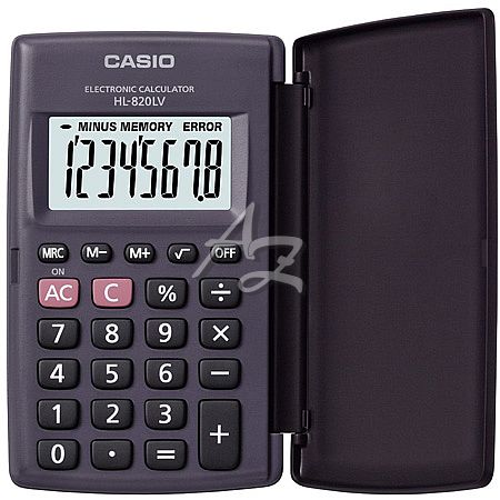 kalkulátor CASIO HL 820LV BK 8digi