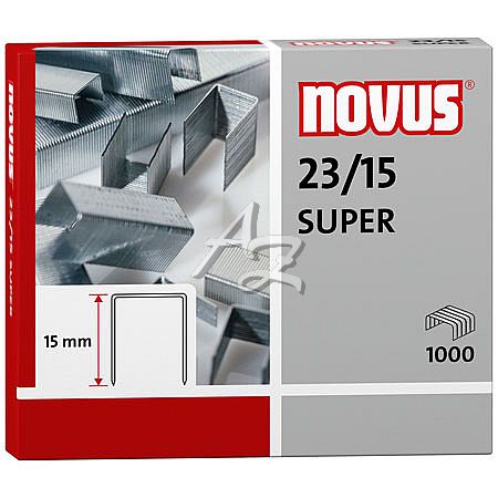 spojovače NOVUS 23/15 Super/1000ks