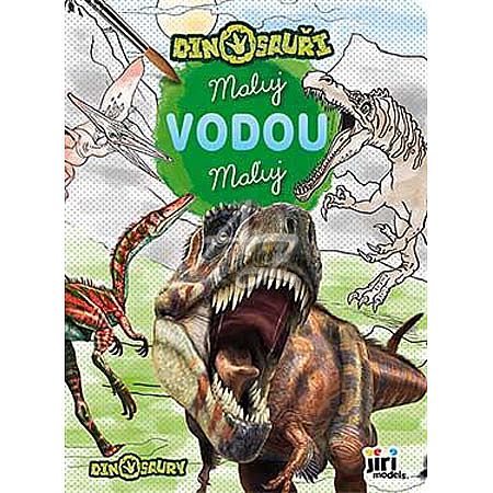 maluj vodou A4, Dinosauři