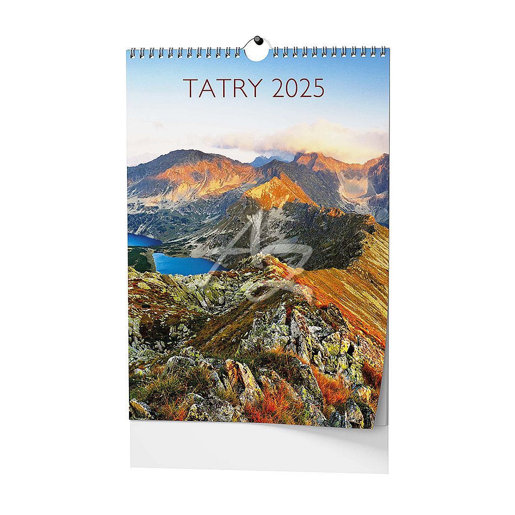 nástěnný kalendář 2025, Tatry, 320x450mm