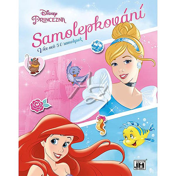 samolepková knížka, Samolepkování, Disney Princezny