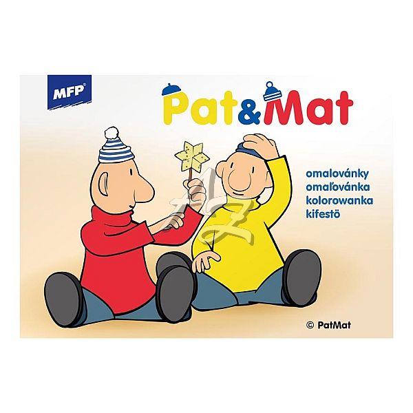 omalovánky A5 MFP Pat a Mat