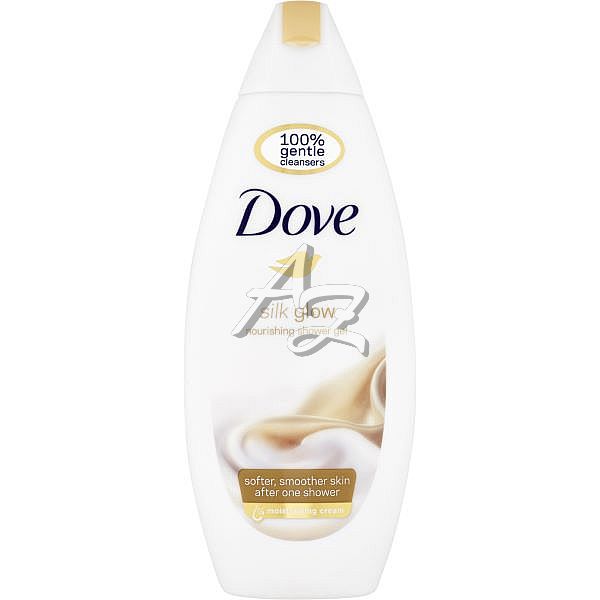 sprchový gel DOVE 250ml.Silk Glow