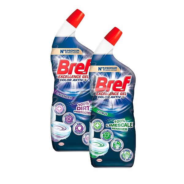 Bref Excelence gel color aktiv 700ml. - více variant