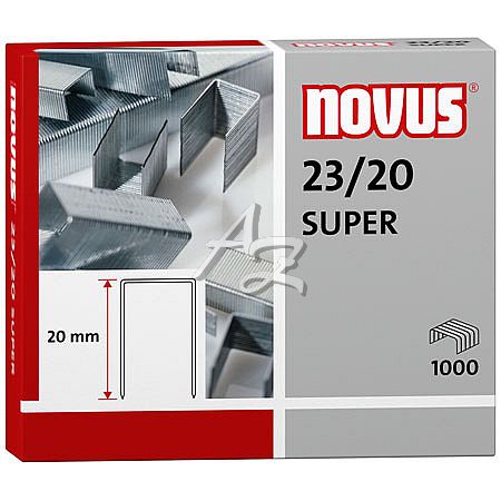 spojovače NOVUS 23/20 Super/1000ks