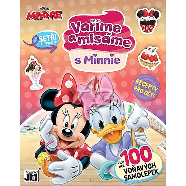 samolepková knížka, Vaříme a mlsáme, Minnie