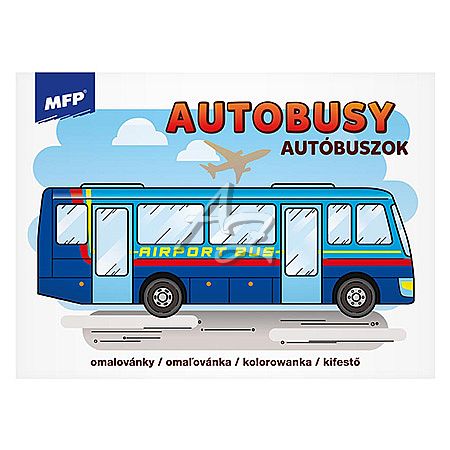 omalovánky A5 MFP Autobusy