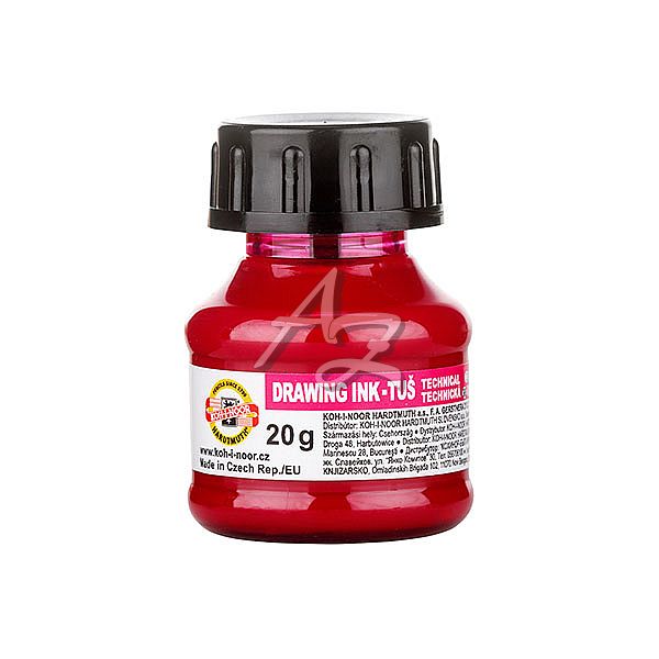 tuš technická Koh-i-noor 20g. 1417005, Magenta