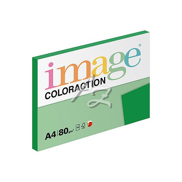 Image Coloraction papír A4/ 80g./100listů Dublin-zelená sytá