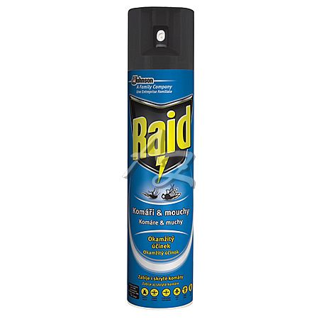 RAID 400ml. komáři a mouchy