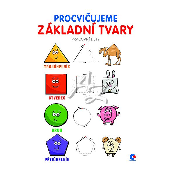 pracovní listy A4, Procvičujeme základní tvary