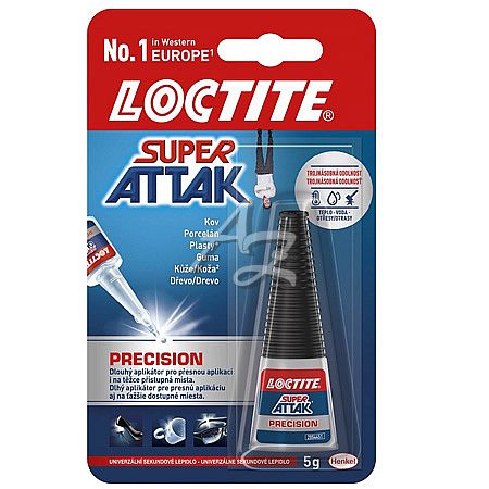 lepidlo Loctite® 5g. Super Attak Bond Precision