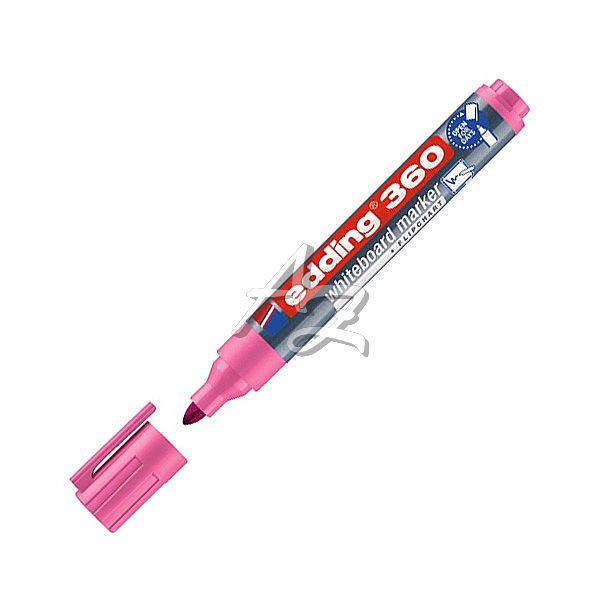 popisovač Edding 360-009, Whiteboard marker, Růžový