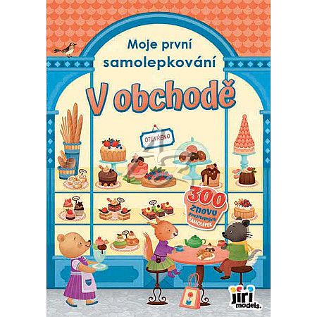 samolepková knížka, Moje první samolepkování, V obchodě