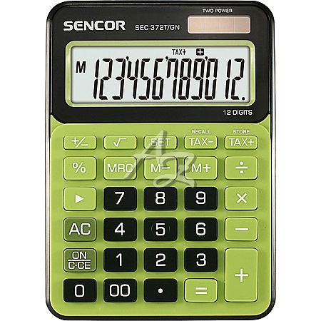 kalkulátor SENCOR SEC 372 GN 12digi