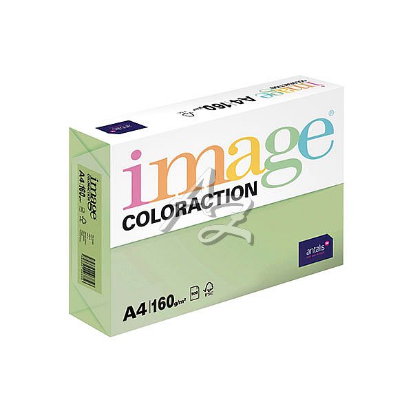 papír A4/160g./250l. Image Coloraction® Forest-zelená pastelová