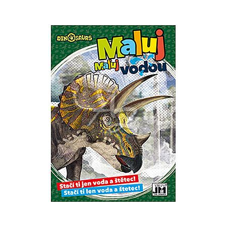 maluj vodou A5, Dinosauři