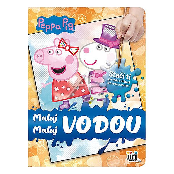 maluj vodou A4, Prasátko Peppa