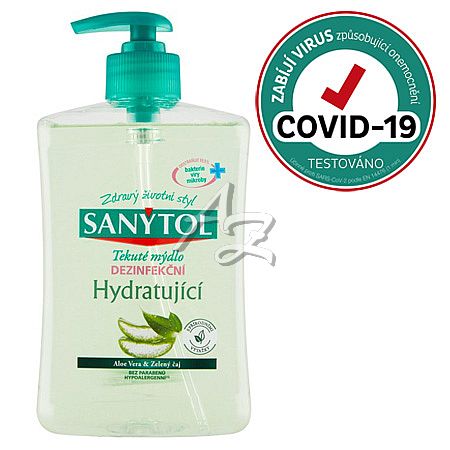tekuté mýdlo SANYTOL dezinfekční 500ml. - více variant