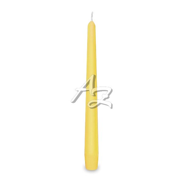 svíčka kónická ø23x245mm/10ks, Žlutá